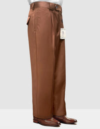 Statement Clothing | ﻿Solid Color Wide Leg Pants Copper