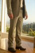 Mens Grey Western Sport Suit with Elbow Patches – Rugged Classic Style