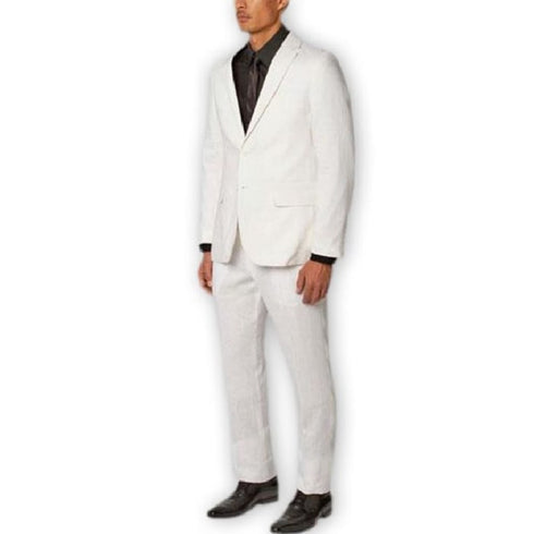 White Alberto Nardoni Fully Lined Wool Overcoat