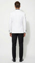 White Double Breasted Blazer Tuxedo Dinner Jacket 