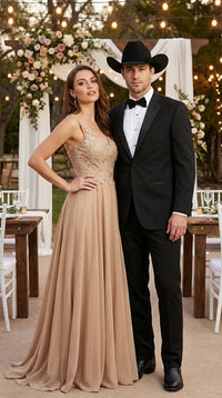 Mens 1 Button Western Cowboy Wedding Tuxedo Black