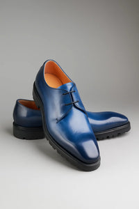 Whole Cut Derby With Lug Sole