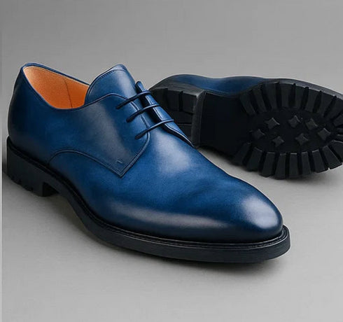 Whole Cut Derby With Lug Sole