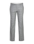 Light Grey Suit - Silver Gray Suit For Wedding - Mens Designer Two Button Slim Fit Peak lapel Smoke Windowpane Plaid Suit