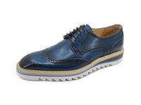 Carrucci Wing-tip Blucher style Oxford with ligtweight sole
