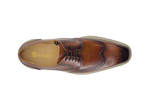 Wing-tip Blucher style Oxford with ligtweight sole