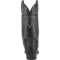 Dan Post Men’s Winston Black Exotic Lizard Leather 13” Round Toe Cowboy Boot