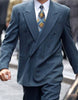 Mens Double Breasted Charcoal Wolf of Wall Street Suit