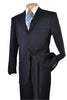 Mens Classic 3 button 2 Piece Suit in Navy