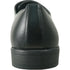 Bravo Mens Antique Cap Toe Lace Up Oxford Dress Shoe in Black