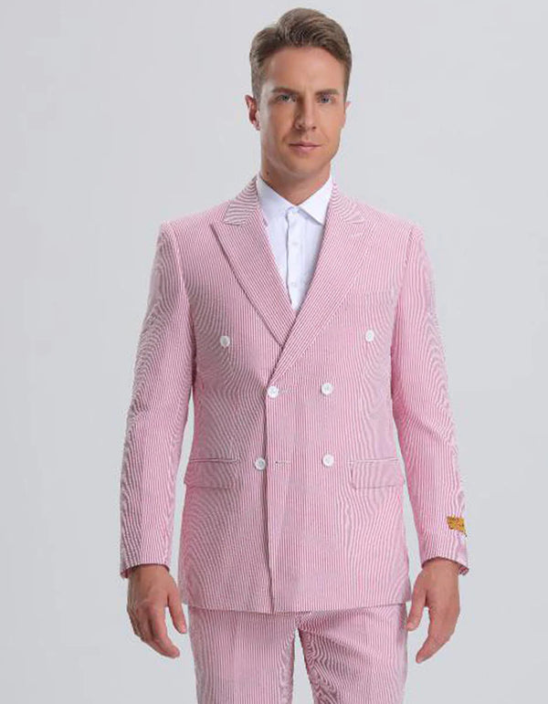 SUMMER LIGHT WRIGHT SPORT COAT PINK ~ SEAR