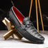 Marco_Di_Milano Adro Black Leather Dress Shoe