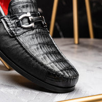 Marco_Di_Milano Adro Black Leather Dress Shoe