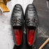 Marco_Di_Milano Adro Black Leather Dress Shoe