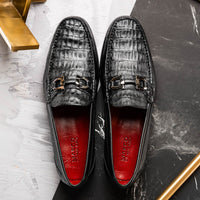 Marco_Di_Milano Adro Black Leather Dress Shoe