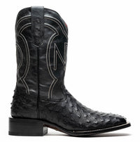 Marco Di Milano Alabama Black Leather Luxury Shoe