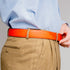 Marco Di Milano Alessio Orange Leather Belt Shoe