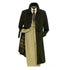 All Weather Men's Dress Coat Belted Rain Coats ~ Long full Maxi length Trench Coats Black Long Style