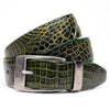 Marco Di Milano Emilio Belt - Antique Green Leather Loafer