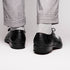 Marco_Di_Milano Andretti: Luxury White & Black Leather Loafers