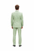 Statement Men’s 2-Piece 100% Wool Double Breasted Pinstripe Suit