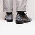 Marco Di Milano Anzio Newspaper Print Leather Oxford