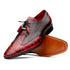 Marco Di Milano Anzio Black Cherry Leather Shoe
