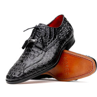 Marco_Di_Milano Apricena Black Leather Luxury Shoe