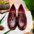 Marco_Di_Milano Aubiere Wine Leather Dress Shoe