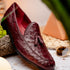 Marco_Di_Milano Aubiere Wine Leather Dress Shoe