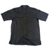 Mens Black Linen Shirt and Pants Casual Outfit Set