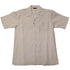 Mens Natural Linen Shirt and Pants Casual Outfit Set