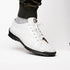 Marco Di Milano Bari White Leather Luxury Shoe