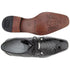 Belvedere Lago Black All-Over Genuine Alligator Shoes