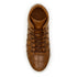 Mens Belvedere Vero Crocodile Patchwork Hightop Sneaker in Honey