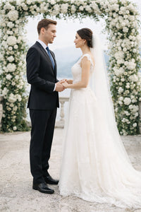 Bertolini 3Pc Wool & Silk Solid Black Suit