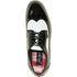 Black & White Wingtip Men's Tuxedo Shoes – Vintage Gatsby Spat Dress Shoes