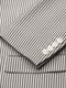 Men's Slim Fit Two Button Black Seersucker Suit