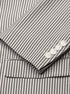 Men's Slim Fit Two Button Black Seersucker Suit