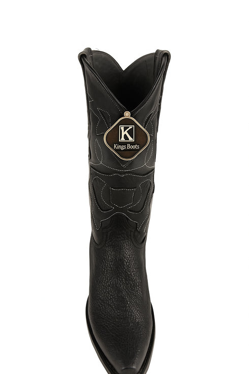 King Exotic Men's Shark Snip Toe Western Boots