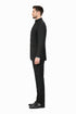 Black Tuxedo - Mens Wedding Suit - Collar Suit in Black Prom Suit