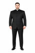 Black Tuxedo - Mens Wedding Suit - Collar Suit in Black Prom Suit