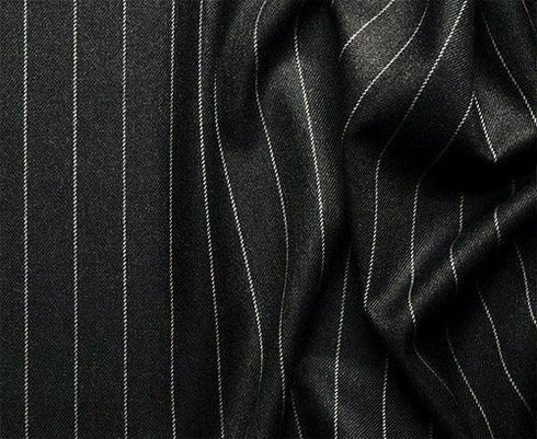 (44R/40W) Black Regular Fit 3 Piece Suit 2 Button Suit