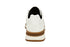 Belvedere Blake Lime/White Genuine Ostrich Leather Shoe