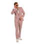 Blush Color Suit For Men - Mauve Suit - Wedding  Slim Fit Suit