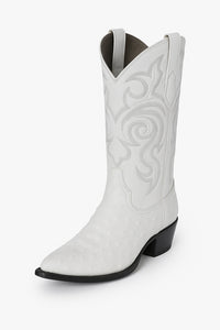 Botas de Avestruz Original Horma Puntal -A