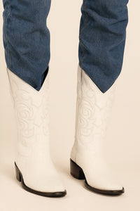Botas de Avestruz Original Horma Puntal  -B