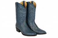 Botas de Avestruz Original Horma Puntal  -B