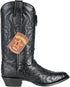 Botas de Avestruz Original Punta Redonda LAB-650305