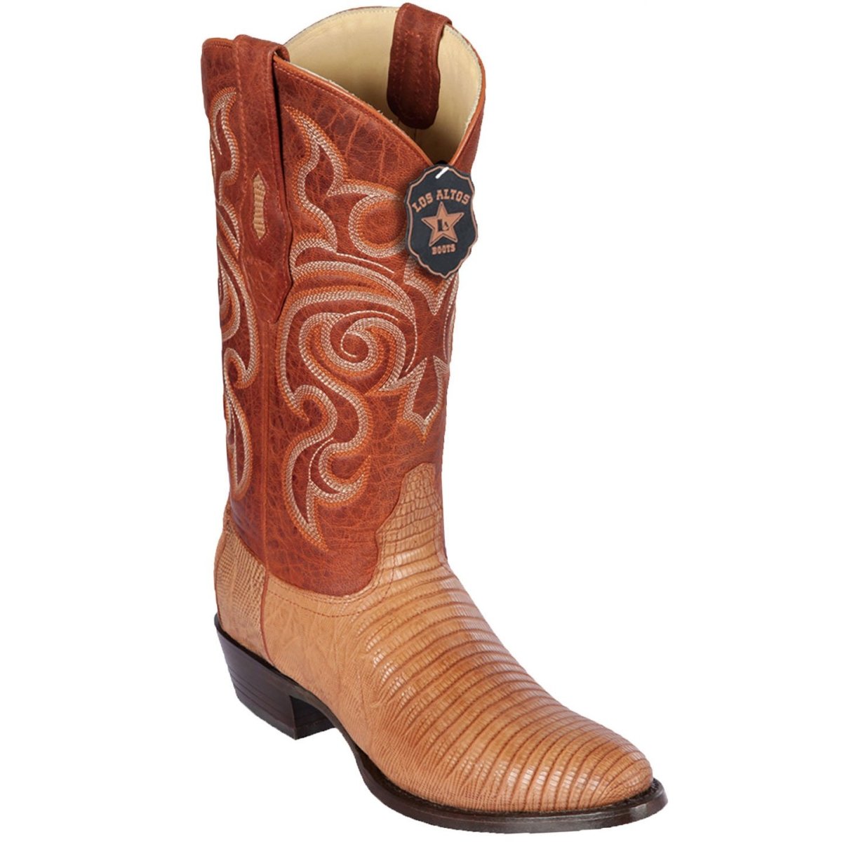 Botas de Armadillo Lizard Original Acabado Graso Horma Redonda LAB-65G ...